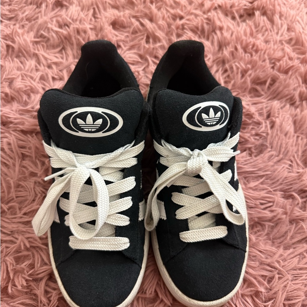 Adidas Classic Black and White Trainers